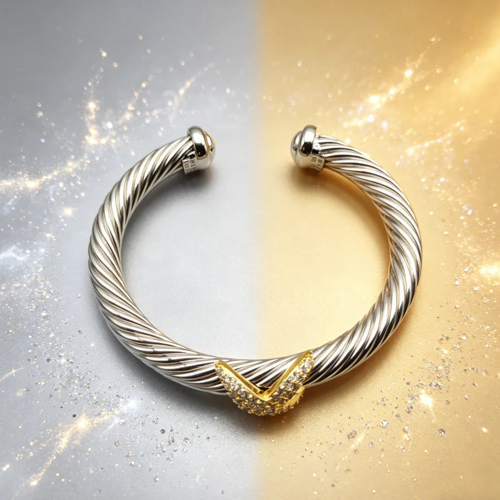 2026 New High-Quality Bangle Series Jewelry Minimalist Fashion Design Valentine's Day Gift Suitable for Any Occasion  SZ11 TAVEN System LLC