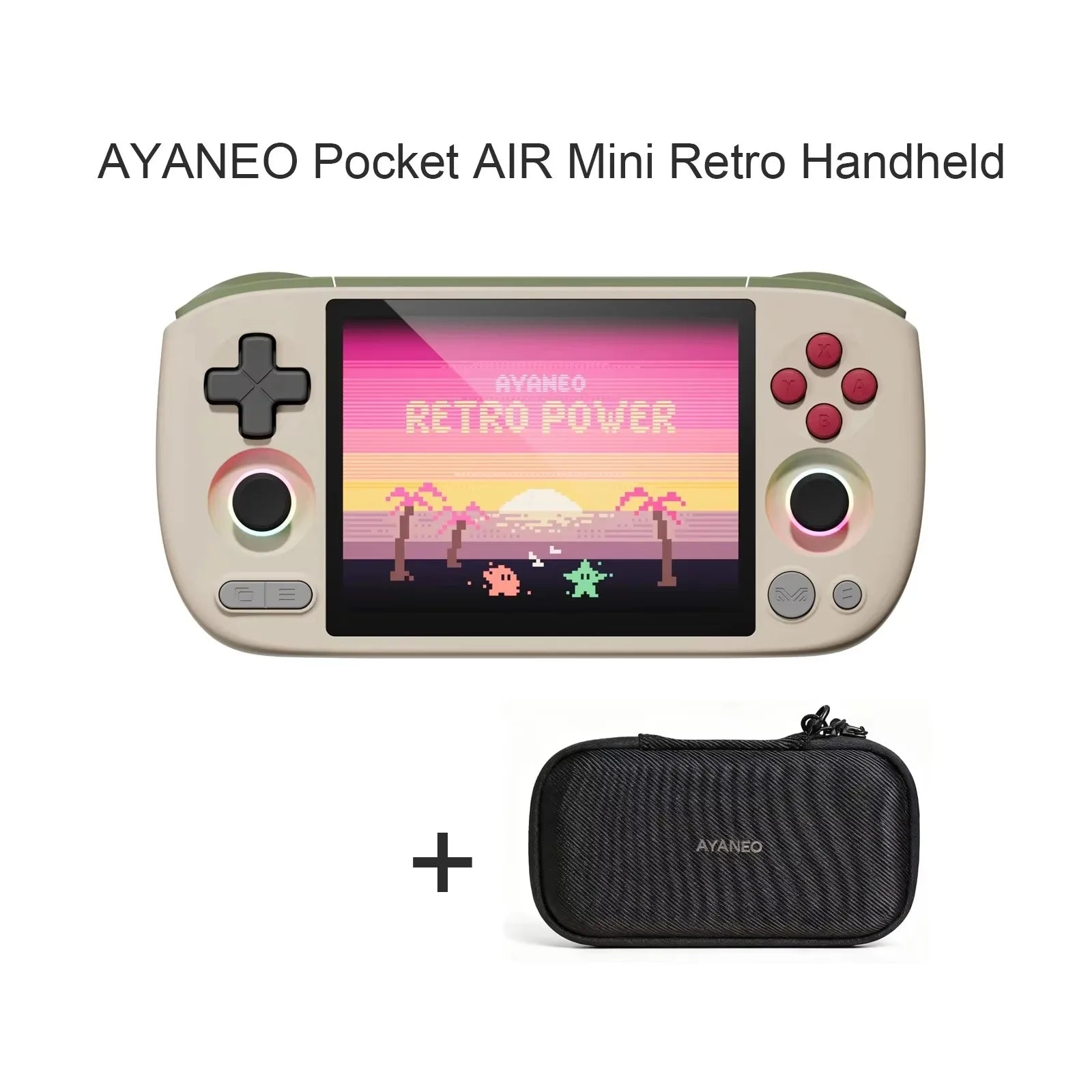 AYANEO Pocket AIR Mini Retro Handheld Retro Pocket Consoles  4.2-inch 4:3 Screen with Hall Joysticks and Triggers MTK Helio G90T TAVEN System LLC