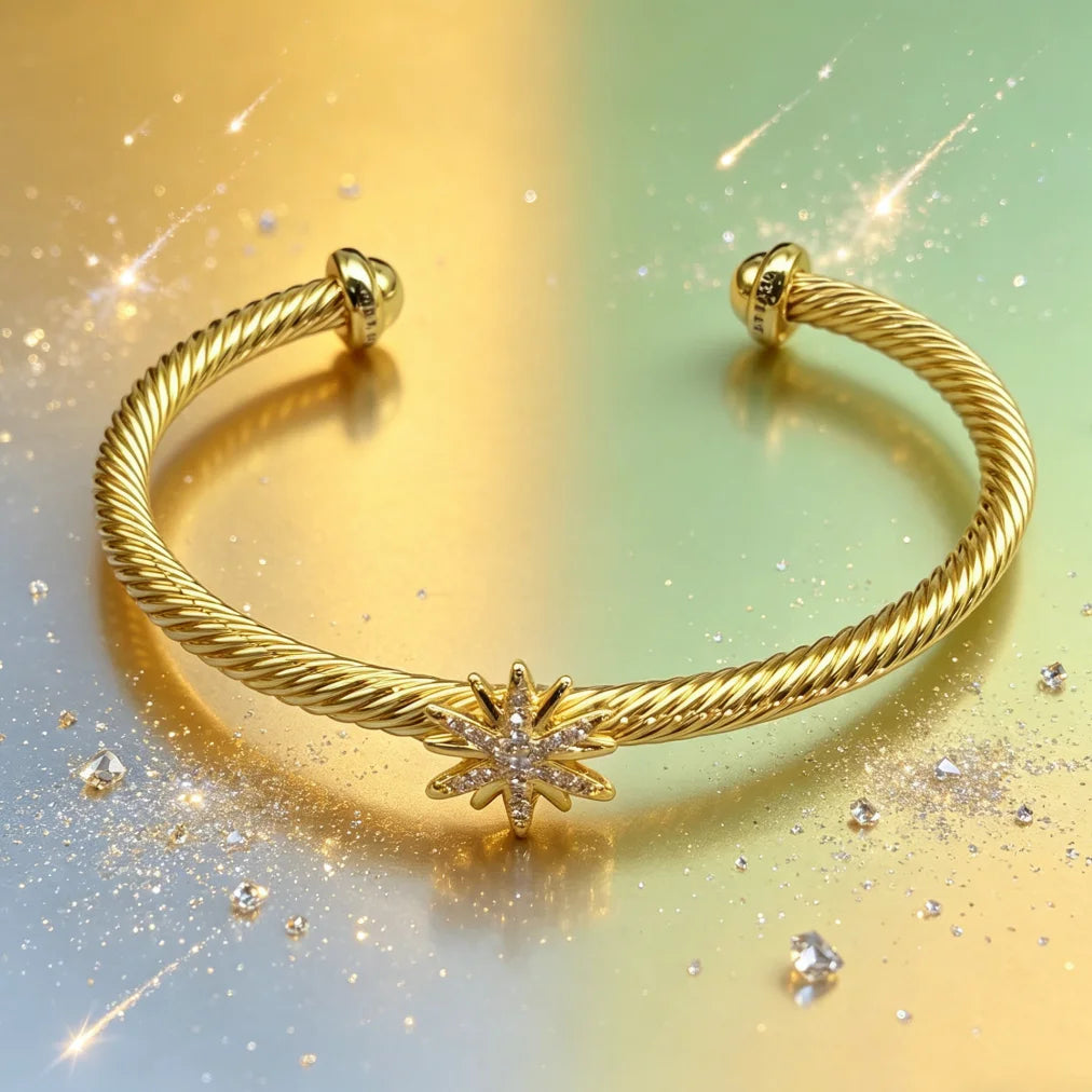 2026 New High-Quality Bangle Series Jewelry Minimalist Fashion Design Valentine's Day Gift Suitable for Any Occasion  SZ11 TAVEN System LLC