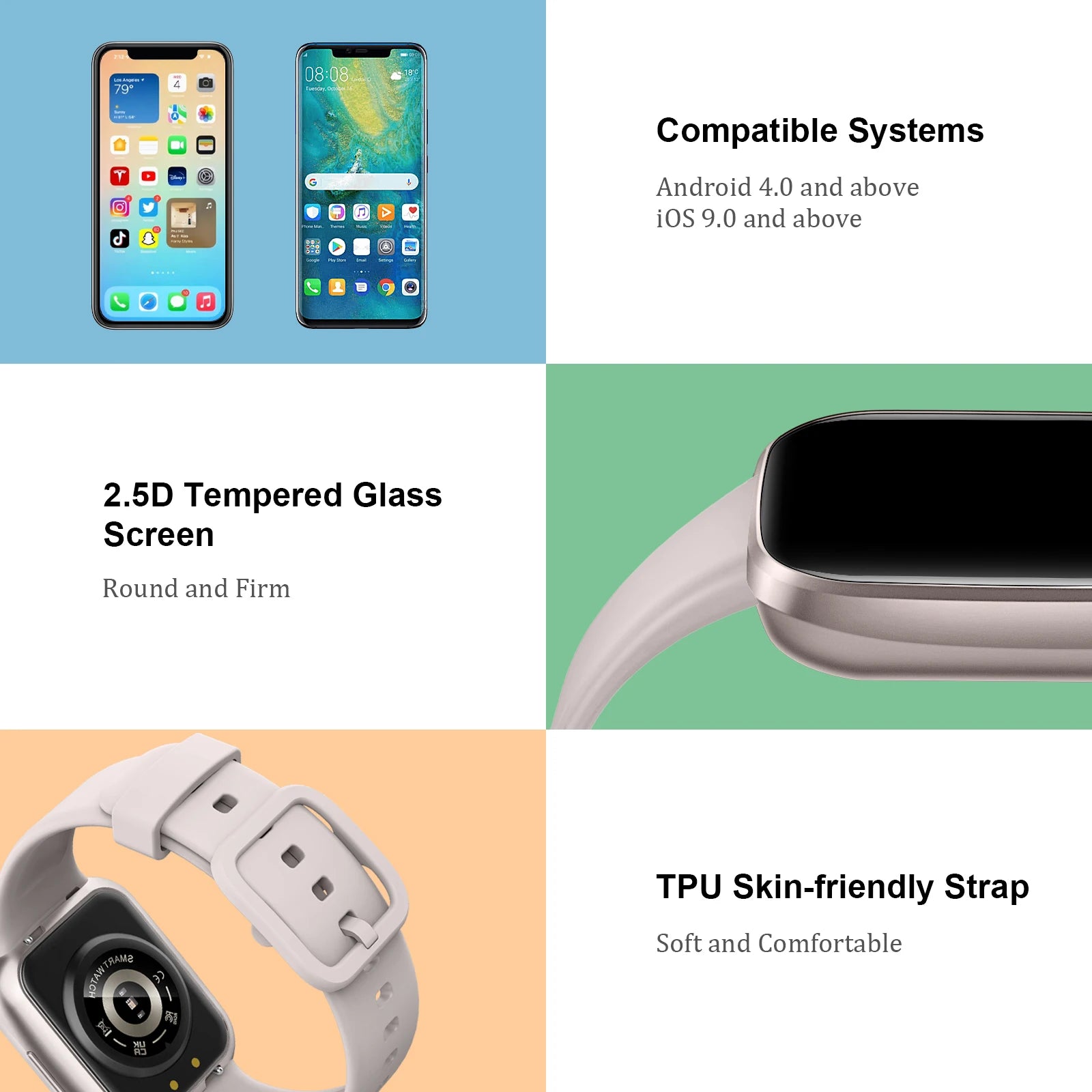 Smart Watch, Fitness Tracker Watch for Men Women, 1.69'' Touch Smartwatch Fitness Watch with Pedometer/Sleep Monitor. TAVEN System LLC