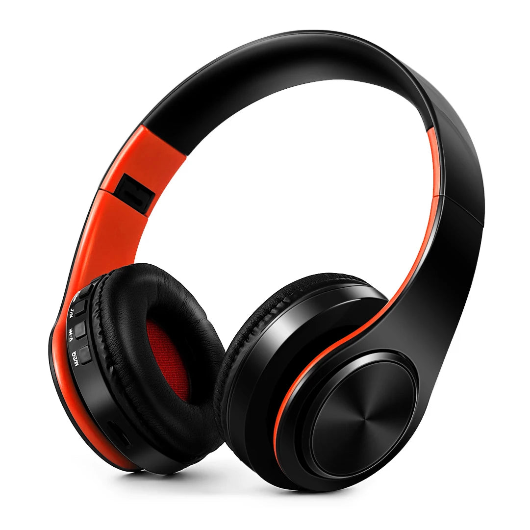 2026 Wireless Bluetooth Stereo Headset Upgrading Sports Overhead Earphone with Mic for Smart Phone TV PC Tablet - Music TAVEN System LLC
