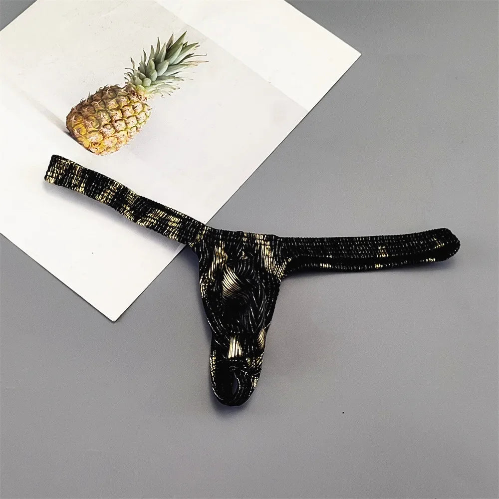 Sexy Printed Lips/Flowers/Camouflage Underwear for Men Mini Panties Penis Pouch String Low Waist Bikini Hombre Lingerie TAVEN System LLC