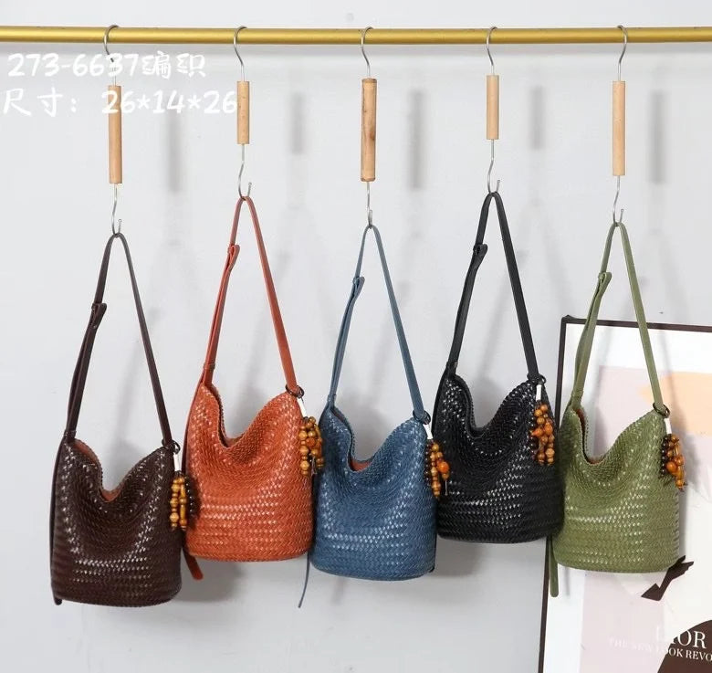 Women Luxury PU Leather Shoulder Bag Elegant Designer Clutch Bag TAVEN System LLC