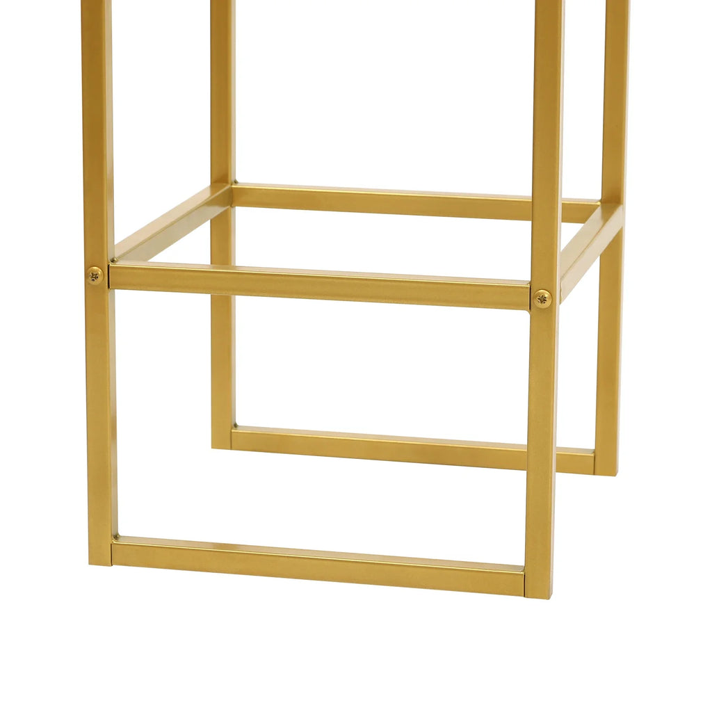 5.9x7.9inch Gold Wedding Arches for Ceremony Square Metal Balloon Arch Stand Garden Arbor Frame for Birthday Party Decoration TAVEN System LLC