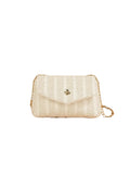 Mini Straw Look Flap Chain Crossbody Bag Women Phone Shoulder Purse TAVEN System LLC