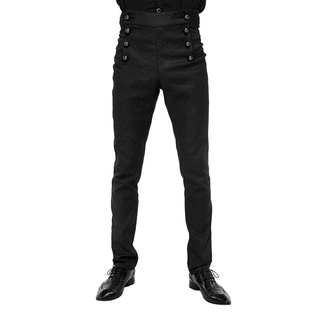 Mens Pants Solid Color Fashion Trend Retro Mens Suit Pants Casual Pants New Cotton Men'S Casual Pants TAVEN System LLC