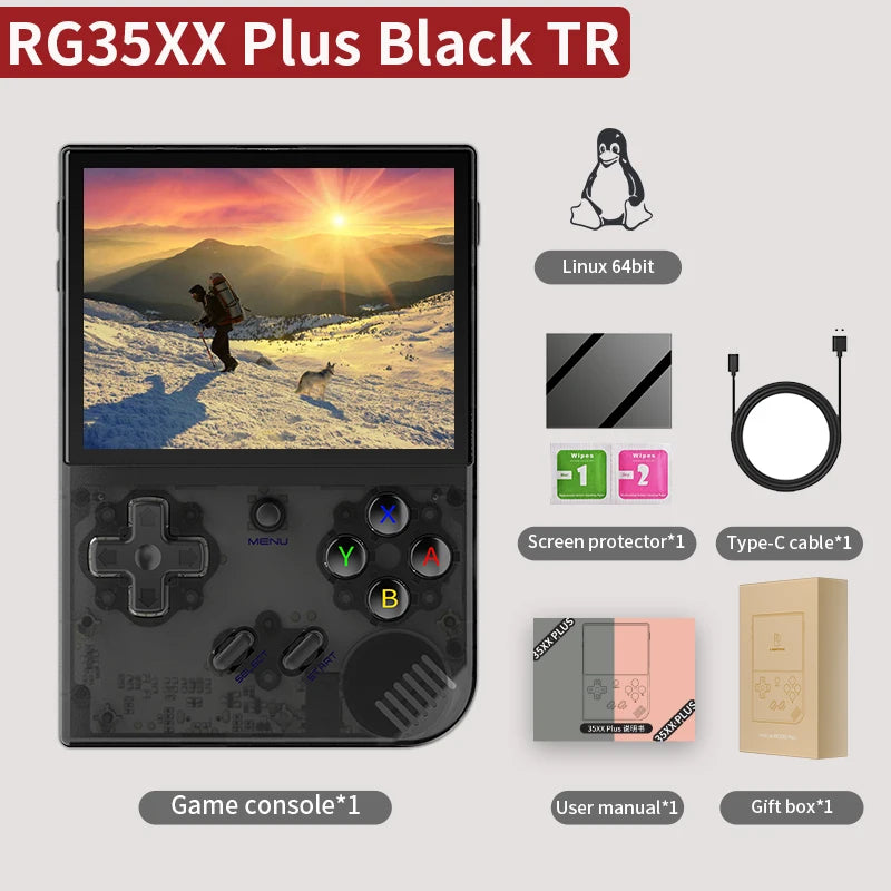 ANBERNIC RG40XXV & RG35XX Plus Retro Handheld Game Console 640*480 IPS Screen Linux 64-bit 5000Games Support WIFI,Bluetooth,HDMI TAVEN System LLC