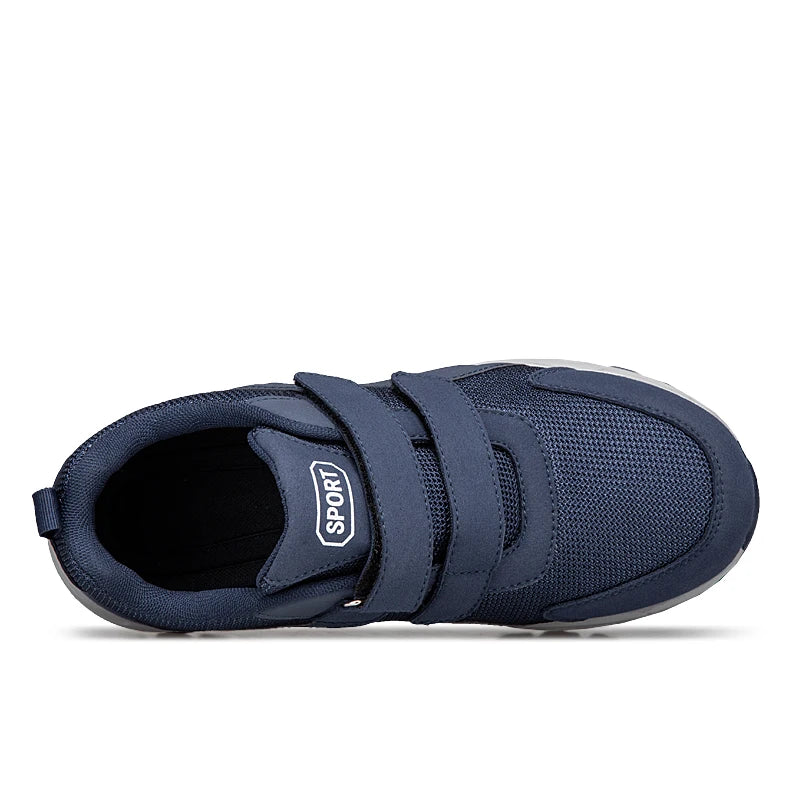 Diabetic Shoes for Men Comfort Walking Shoes for Elderly Swollen Feet Orthopedic Adjustable Double Strap Hook and Loop Sneakers TAVEN System LLC