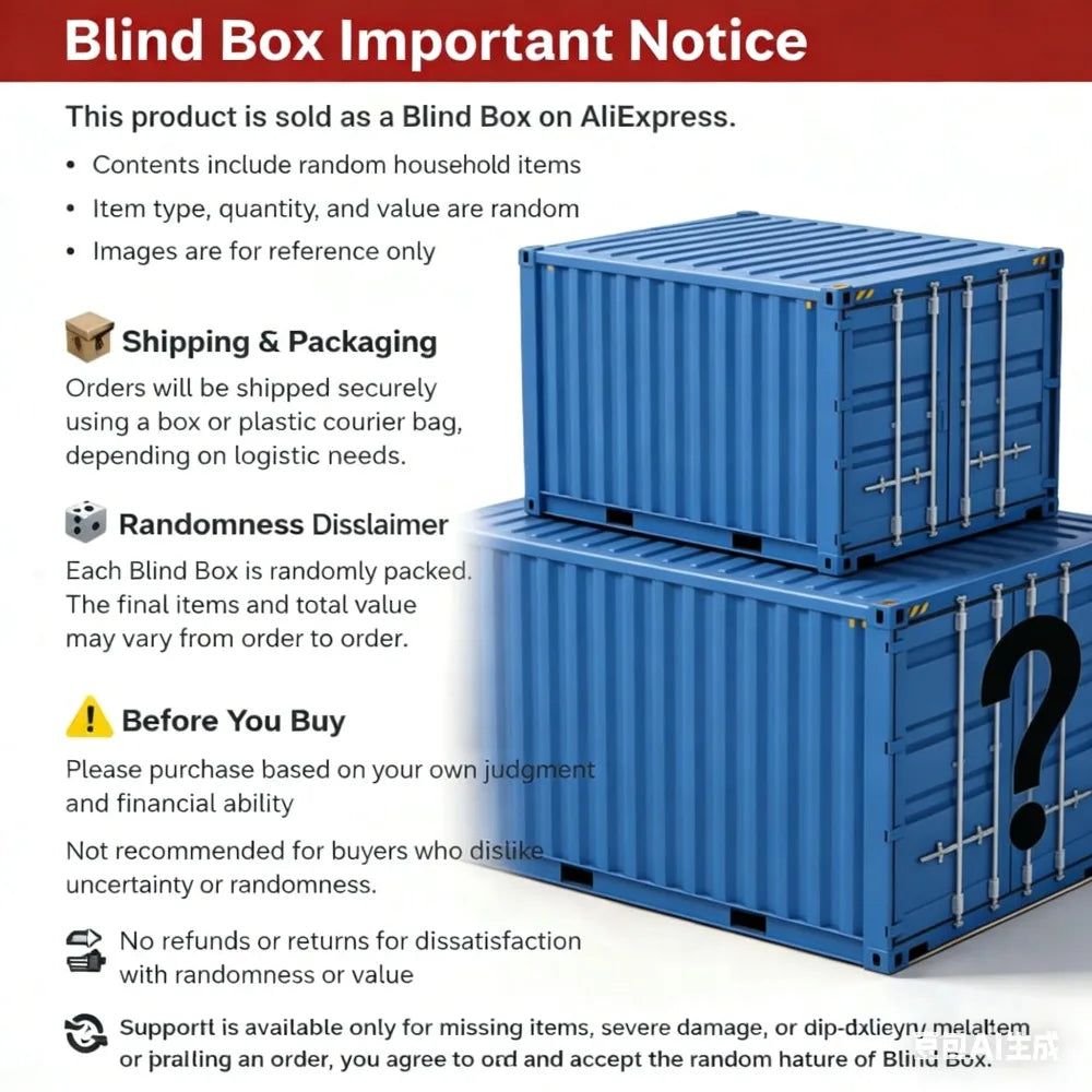 Ocean Cargo Mystery Blind Box Lost Forgotten Container Random Items Surprise Pack Special Gift Fun Unboxing for Collectors TAVEN System LLC