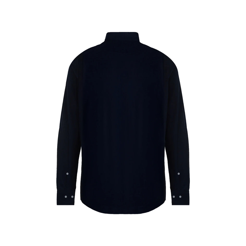 Men Embroidered Cotton Shirt Streetwear Loose Floral Long Sleeve TAVEN System LLC