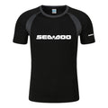 Men Sea Doo Printed Raglan T-Shirt Summer Cotton Streetwear TAVEN System LLC