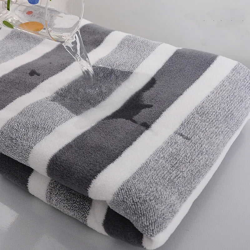 70x140cm thick bath towel strong water absorption and quick drying non shedding durable Ultra Soft - very suitable for families beaches TAVEN System LLC