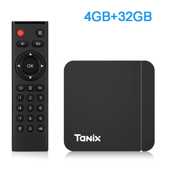 Tanix W2 Android 11 Smart TV box Amlogic S905W2 2GB 16GB 2.4G/5G Dual Wifi AV1 BT Set Top Box Media player PK Tanix TX3 TAVEN System LLC