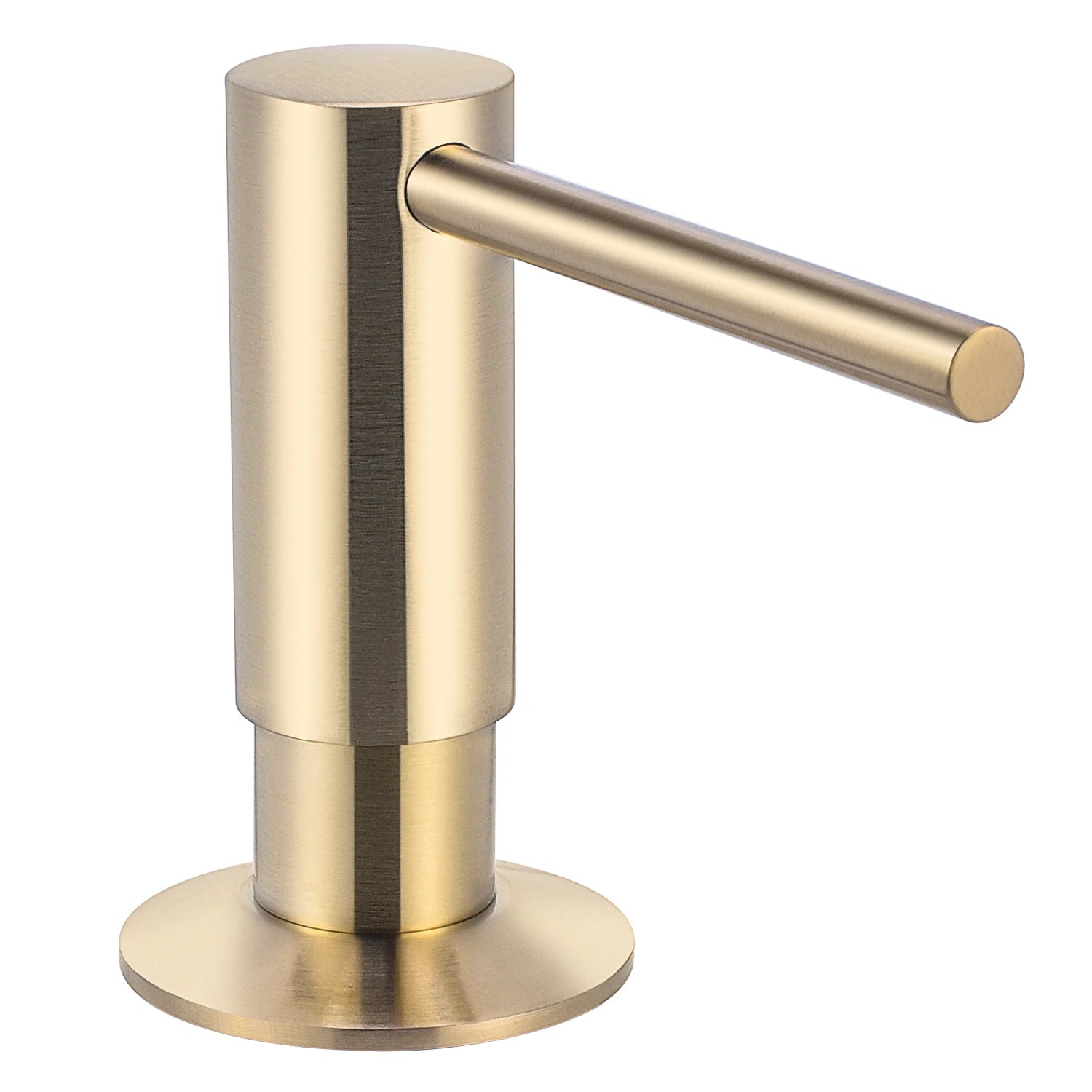 Samodra Black Liquid Soap Dispensers Brass Pump Head With 500ML PE Bottle Build in Dispenser soap For kitchen accessories TAVEN System LLC