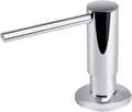 Samodra Black Liquid Soap Dispensers Brass Pump Head With 500ML PE Bottle Build in Dispenser soap For kitchen accessories TAVEN System LLC