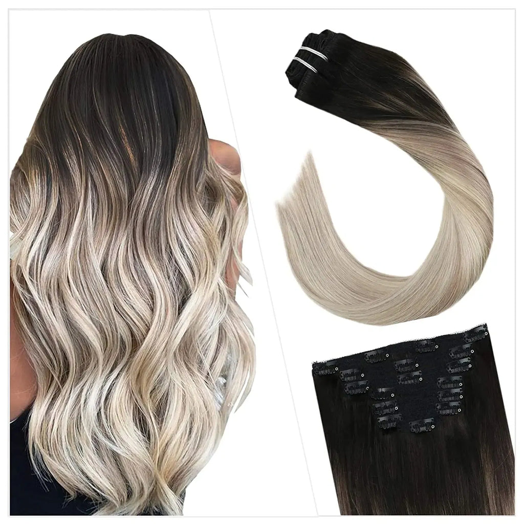 Color: T400/Burg, Length: 20 INCHES, Weight Per Package: 120g/Set - [16 Colors] Ugeat Clip in Hair Extensions Human Hair 14-22" Double Weft Remy Hair Full Head Clip in Extensions for Woman 7Pcs Taven