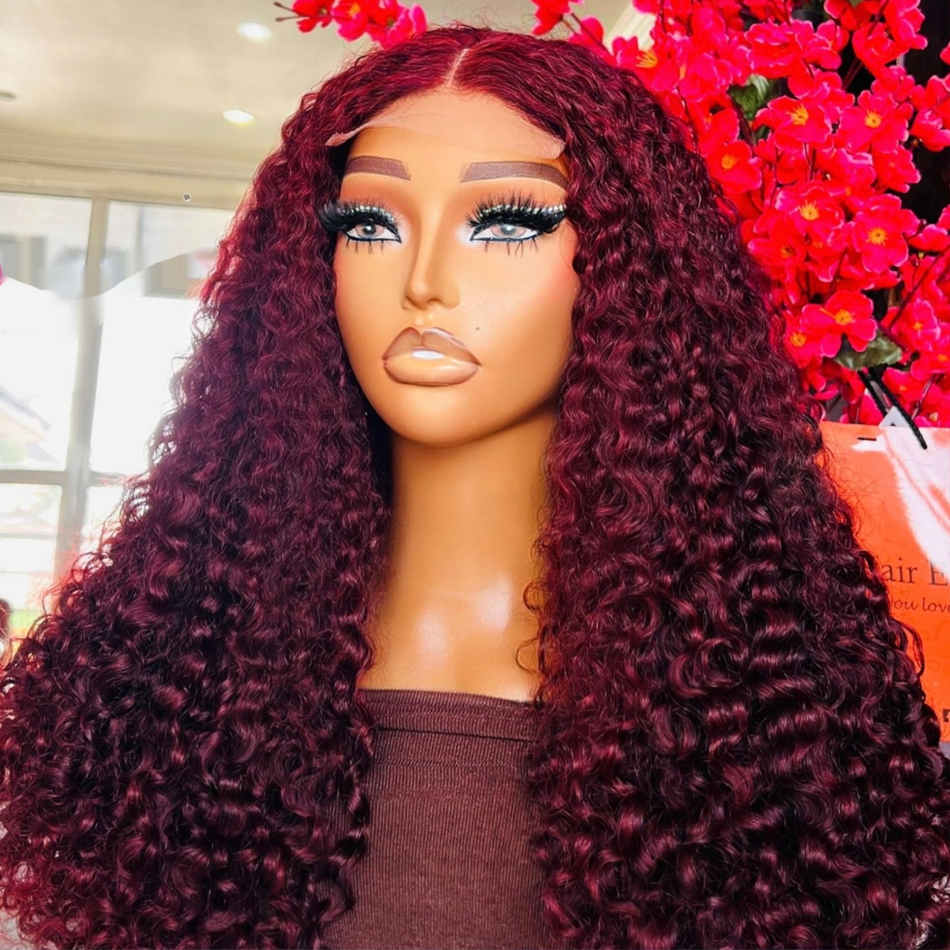 Specifications: AS 5X5, Size: 20 Inches - Womens Fashionable And Unique Lace Wig Taven