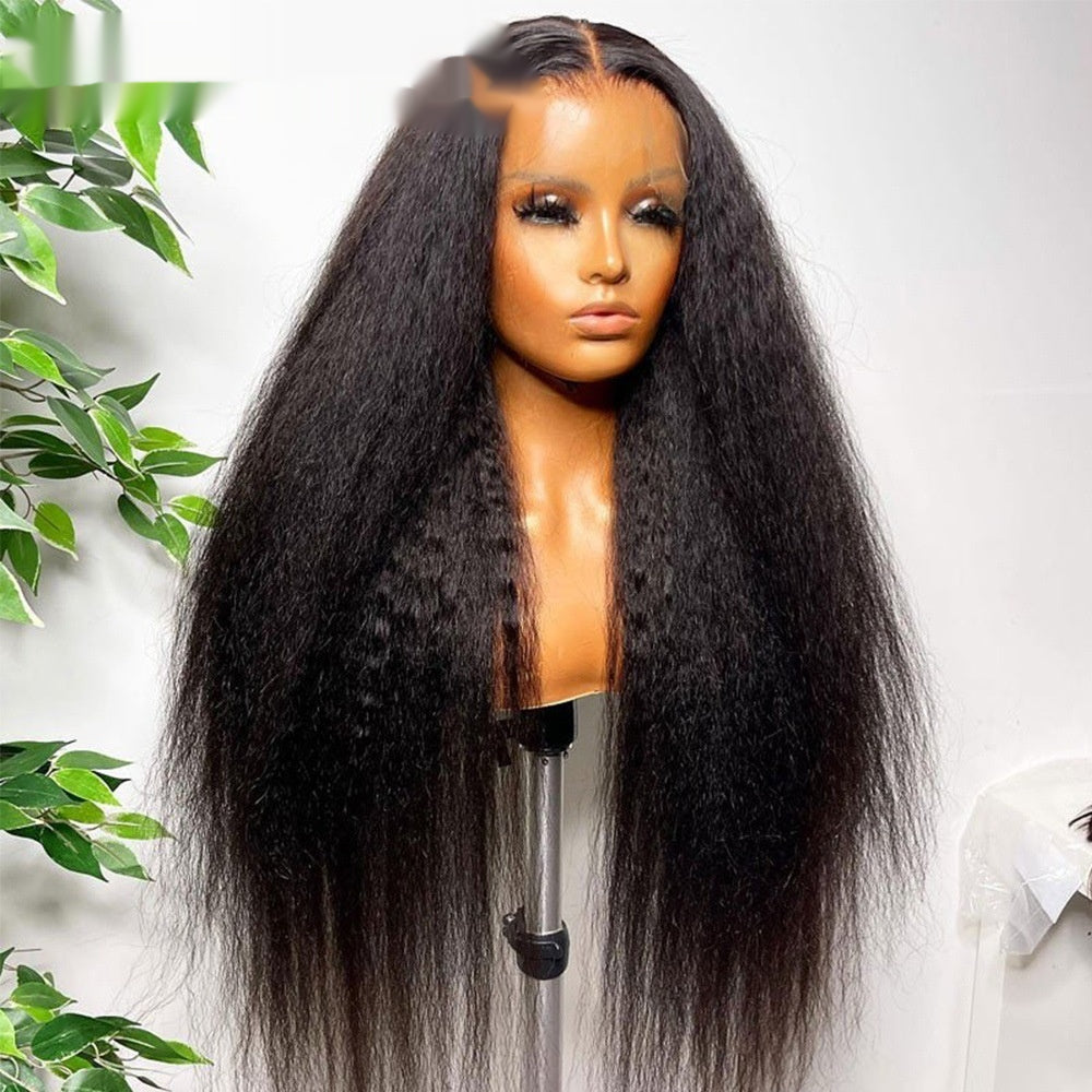 Specifications: 13x6  150%, Size: 12 Inches - Womens Natural-color Human Hair Wig Taven